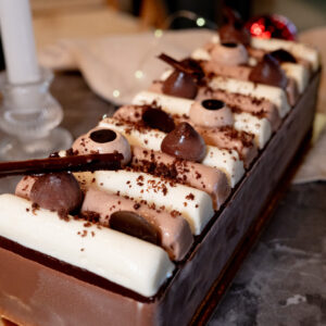 Bûche glacée 3 Chocolats