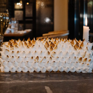 Bûche glacée Omelette Norvégienne